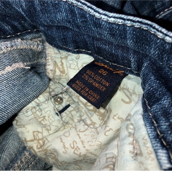 Seven7 jeans size 26 boot cut - Picture 4 of 9